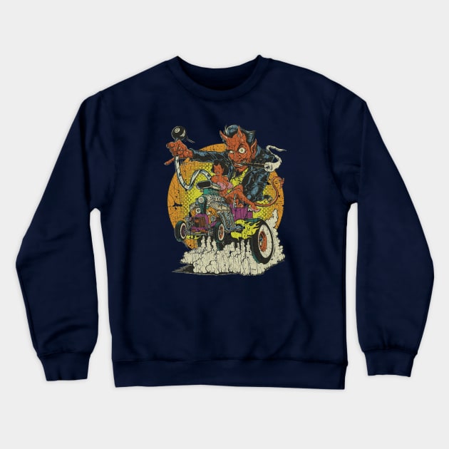 Devil's Hot Rod 1995 Crewneck Sweatshirt by JCD666